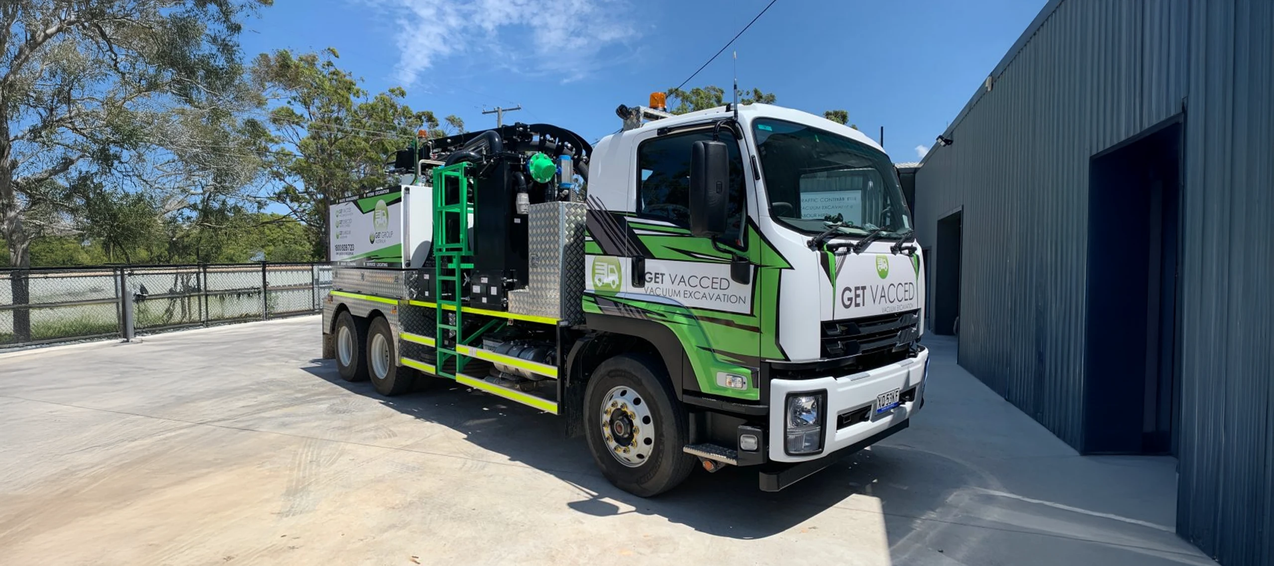 Get Vacced vacuum excavation truck