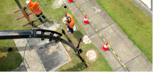 Get Vacced operators potholing near underground services on an SEQ worksite