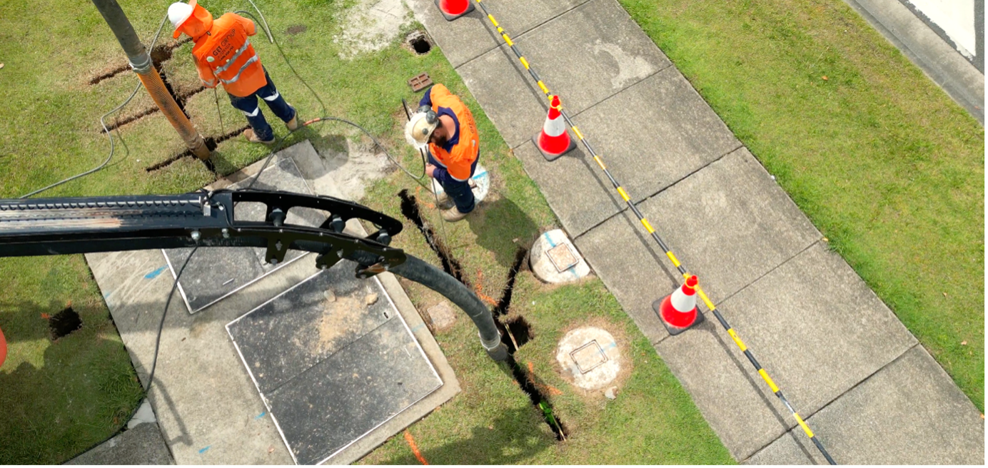 Get Vacced operators potholing near underground services on an SEQ worksite