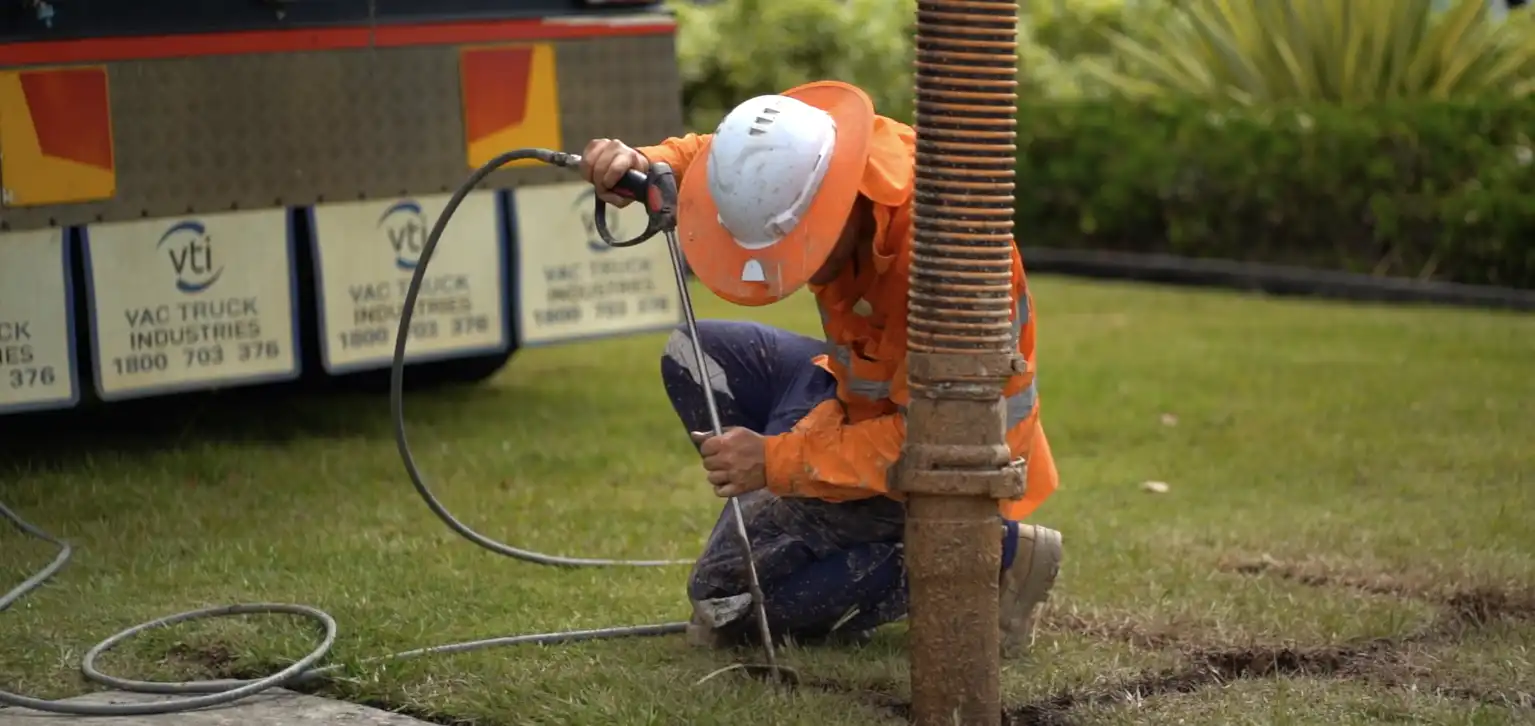 Gold Coast vac truck hire exposing underground services